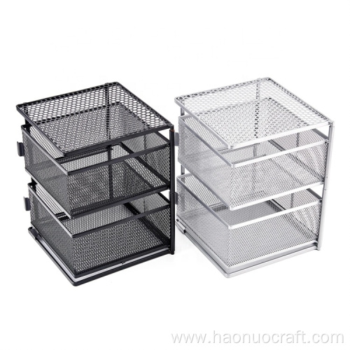 Caja cuadrada giratoria de dos capas para almacenamiento y acabado de metal.